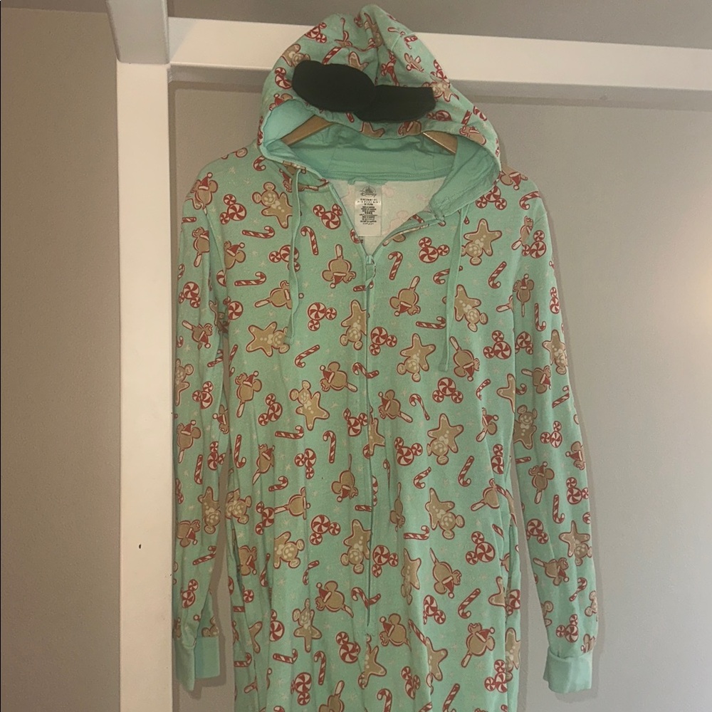 Disney Adult Christmas Onesie Large